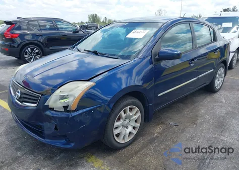 2012 Nissan Sentra 2.0 S from USA, damaged, VIN 3N1AB6AP9CL615704